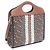 Borsa Mini Pocket Burberry Marrone Nero Multicolore - vista 2