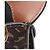 Borsa Mini Pocket Burberry Marrone Nero Multicolore - vista 5
