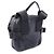 Borsa a tracolla Burberry Check Jacquard Nero - vista 2