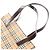 Borsa Tote Burberry Nova Check Marrone Beige - vista 8