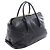 Sac à main 2-Way Miu Miu en cuir noir - vue 2