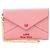 Tarjetero Miu Miu MADRAS LOVE de piel rosa