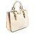 Borsa a mano 2-Way Miu Miu Madras Bianco D'oro - vista 2