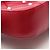 Borsa a tracolla matelassé con borchie Miu Miu Rosso - vista 6