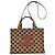 Céline Sac à main 2-Way Celine Small Cabas Thais Triomphe Marron