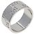 Anello Gucci Icon Wide Band in oro bianco 18K - vista 2