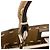 Fendi Peekaboo Mini Selleria Pecan Stripe Handtasche Braun - Ansicht 12