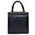 Borsa Vanity Loewe in pelle di vitello nera Nero - vista 2