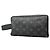 Louis Vuitton Monogram Eclipse Locker Dopp Kit Clutch Bag Nero