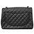 Borsa a tracolla Chanel Large Matelassé Nero - vista 11
