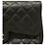 Borsa a tracolla Chanel in vitello martellato nero - vista 10
