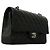 Borsa a tracolla Chanel Matelassé Nera Nero - vista 2