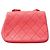 Chanel Mini Matelassé Schultertasche mit Kette Pink - Ansicht 12