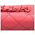 Chanel Mini Matelassé Schultertasche mit Kette Pink - Ansicht 9