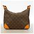Bolso de hombro Louis Vuitton Monogram Boulogne 30 Castaño - vista 11