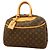 Borsa Louis Vuitton Monogram Deauville Marrone
