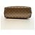 Borsa Louis Vuitton Monogram Deauville Marrone - vista 3