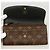 Louis Vuitton Monogram Reverse Portefeuille Emilie Long Wallet Marrone - vista 9