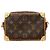 Borsa a tracolla Louis Vuitton Monogram Archive Mini Soft Trunk Marrone - vista 9