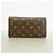 Louis Vuitton Monogram Etoile Portefeuille Sarah Long Wallet Marrone - vista 10