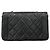 Borsa a tracolla Chanel Diana con catena Nero - vista 11