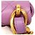 Borsa a tracolla Chanel Mini Matelassé con catena Porpora - vista 12