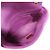 Borsa a tracolla Chanel Mini Matelassé con catena Porpora - vista 4