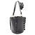 Borsa bucket Miu Miu in pelle nera Nero - vista 2