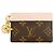 Louis Vuitton Brown Kartenetui Braun