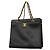 Timeless Borsa Chanel in pelle di vitello martellata nera Nero