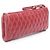 Clutch Miu Miu Matelassé in pelle rossa Rosso - vista 2