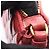 Clutch Miu Miu Matelassé in pelle rossa Rosso - vista 6