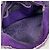 Borsa a tracolla Chanel in shearling viola Porpora - vista 4