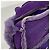 Borsa a tracolla Chanel in shearling viola Porpora - vista 6