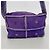 Borsa a tracolla Chanel in shearling viola Porpora - vista 9