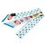 Louis Vuitton x Yayoi Kusama Bandeau BB Face Scarf Blau Mehrfarben - Ansicht 2