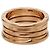 Bulgari Anillo B-ZERO1 Bvlgari en oro rosa 18K Dorado - vista 6