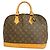 Borsa Louis Vuitton Alma Monogram Marrone