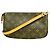 Louis Vuitton Monogram Pochette Accessoires Schultertasche Braun
