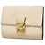 Louis Vuitton Tri-fold Wallet in Cream