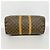Louis Vuitton Boston Monogram Keepall 45 Marrom - vista 3