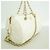 Borsa a tracolla Chanel Matelassé con catena Bianco - vista 2