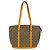 Borsa Tote Louis Vuitton Monogram Babylon Marrone