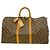 Louis Vuitton Boston Monogram Keepall 50 Marron