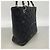 Borsa Tote Chanel in pelle di vitello martellata nera Nero - vista 2
