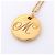Autre Marque Collar de letra Notes Tiffany & Co. en oro amarillo de 18K - vista 9