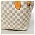 Borsa Tote Louis Vuitton Damier Azur Neverfull PM Bianco - vista 10