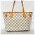Borsa Tote Louis Vuitton Damier Azur Neverfull PM Bianco - vista 13