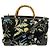Borsa Tote Gucci GG Blooms Bamboo Nero Multicolore