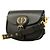 Borsa a tracolla Christian Dior in pelle nera Nero